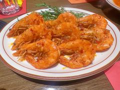西班牙蒜香油爆虾-ZAFFERANO西班牙海鲜饭(上海首店)