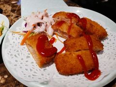 虾饼-猪啊牛呀羊啊铜盘烤肉(正大广场店)