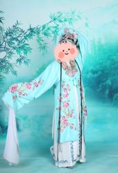 -后宫·古装汉服京剧儿童亲子全家福摄影