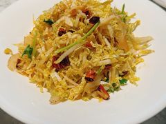菜心拌蜇皮-悦海·家宴·冰花皮皮虾大锅贴(宝龙店)