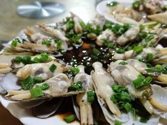 葱油蛏子-温州一家人美食(西木头市店)