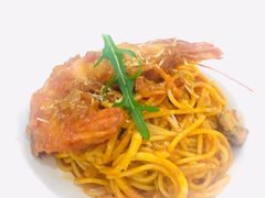 烤大虾意面-艾米茉亲子餐厅(万象城店)