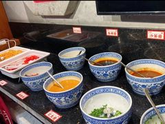 自助调料区-捞围鲜·港式打边炉(海阳路店)