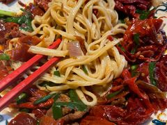 焉稽辣皮子肉拌面-胖老汉椒麻鸡清真新疆菜(西御街店)