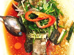 清蒸桂花鱼-红馆喜宴(十亩地店)