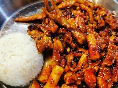 辣味碳烤无骨鸡腿肉-青春韩国料理(光环店)