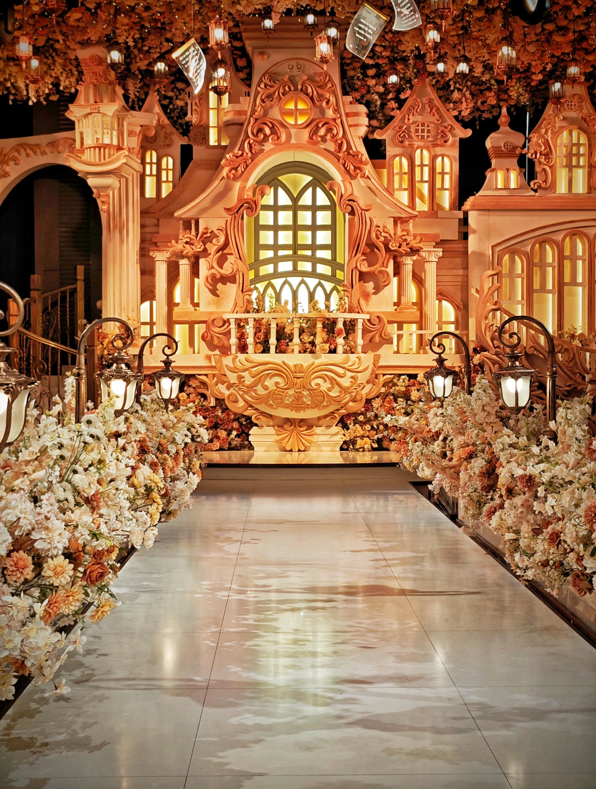 好想拥有同款浪漫城堡婚礼!