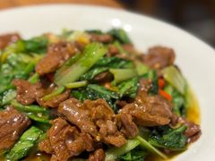 鲜牛肉-醋果子炒大肠·老赣南客家菜(渔湾里店)