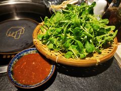 有机蔬菜-大匠工房古船木艺术餐厅·猪肚鸡专门店(长白仙岛店)