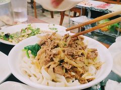 羊肉汆面-情忆草原涮肉馆