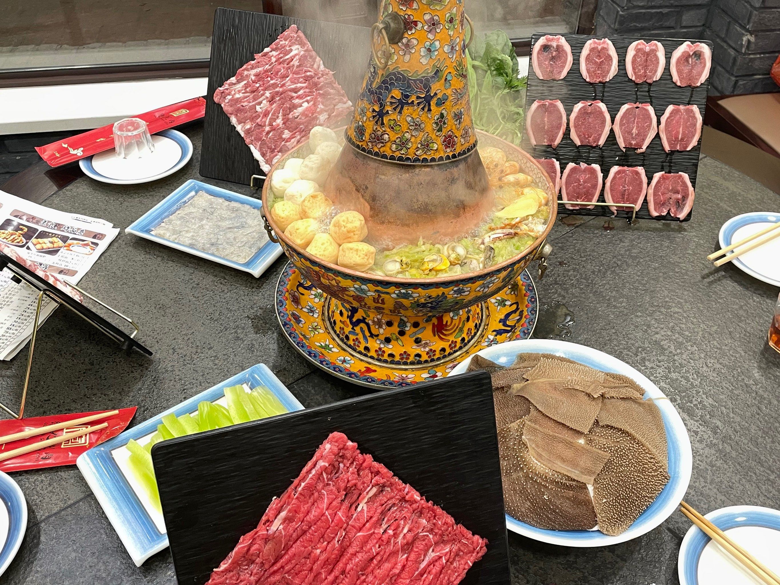 酸菜海鲜锅底啊