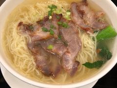 叉烧汤面-玉兰苑一等茶餐厅
