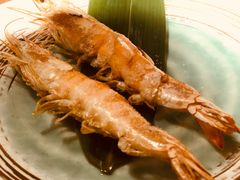 盐烤大虾-明洞阿姨·韩式酱蟹烤肉·创意料理(三元桥店)