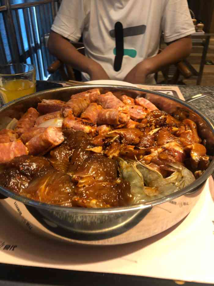 焖锅达人(天一店)-"今天孩子生日,来吃焖锅,服务员送了长寿面.