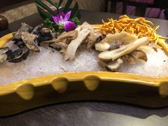 野山菌四拼-老诚一锅羊蝎子(黄寺大街店)