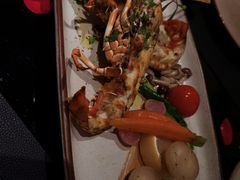香焗龙虾配自制黑松露酱-上海苏宁宝丽嘉酒店·Cafe Bellagio西餐厅