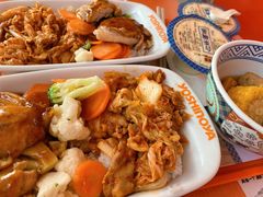 辣猪鸡排拼盘饭-吉野家(秀谷店)