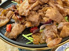 烤盘牛肉-乔家满族八大碗(流水沟店)