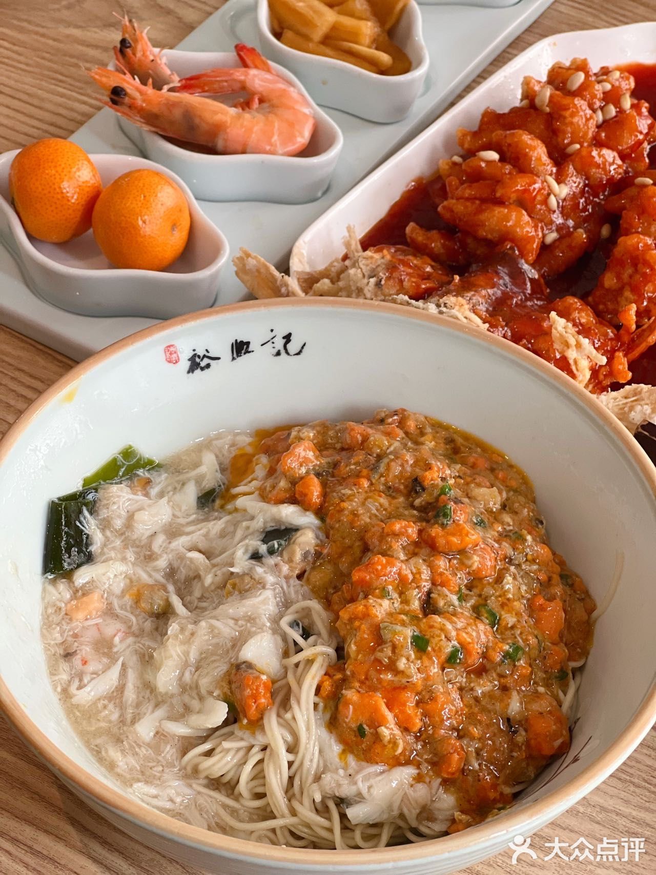 百年老字号，正宗蟹粉面，yyds…