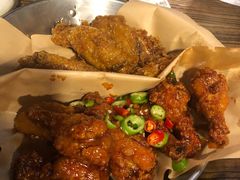 双拼炸鸡-富乐满韩国正宗炸鸡韩国料理(虹泉路店)