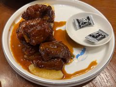 话梅糖风味糖醋排骨-上海人家花樣年华(中山公园店)