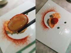 爆浆鹌鹑蛋配鲈鱼脆片-辛香汇·现炒川菜(淮海路百盛店)