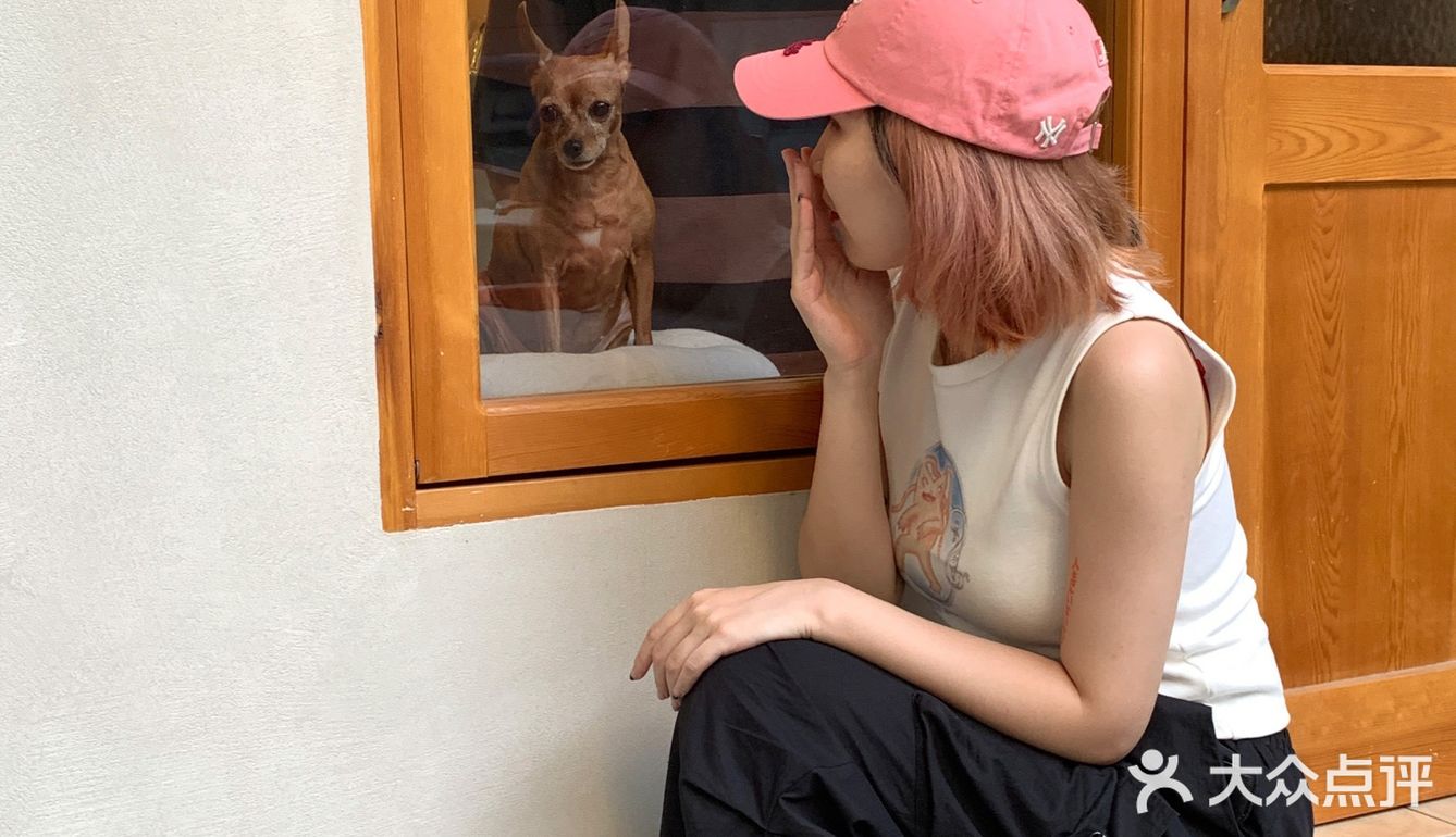 在咖啡厅交了一个叫“妞妞”的新朋友