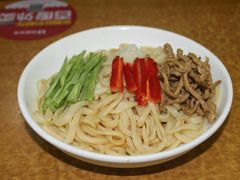 芸豆肉丝炒面-玉麦手工面条(黄海大街店)