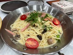 黑松露烟肉火腿烩意粉-西语·炭烧牛排(卓越中寰店)