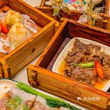 
在禄运茶居0.01⭕就可吃虾饺哦！