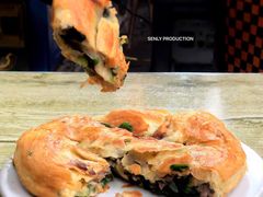 韭菜牛肉-贾五油糊馅