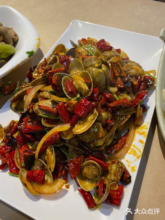 常记蚝味鲜·烧烤海鲜大排档(东风北桥店)辣炒花蛤图片