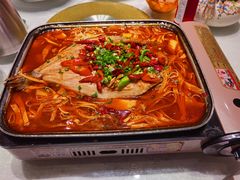 风味烤鲈鱼-新粤新疆菜清真餐厅(拱北店)