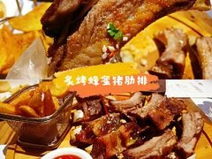 炙烤蜂蜜猪肋排-缦云里花园餐厅