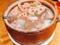 湖藕排骨汤-细毛私家菜总店