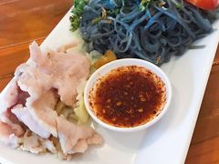 -蝶豆花蓝面条