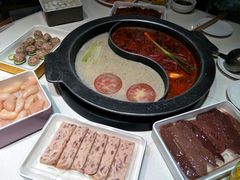 牛油海鲜鸳鸯锅底-川西坝子火锅(金沙1.0直营店)