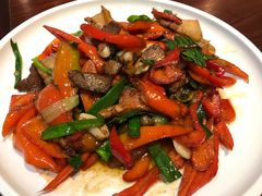 削辣椒炒大片肉-天怡·鱼工厂(梅溪湖店)