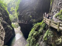 -龙水峡地缝景区