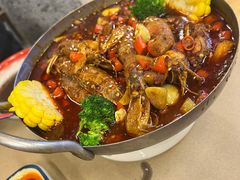 油爆皮皮虾-老三样·旧食新味(万寿宫店)