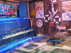 水产区-领鲜活海鲜榴莲自助火锅(东门店)