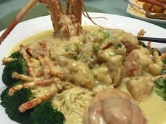 芝士伊面焗澳洲花龙-君德澜酒家·创意粤菜(金山谷店)