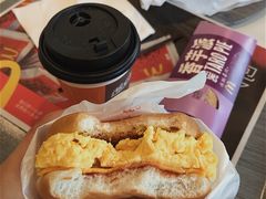 吉士炒蛋堡-麦当劳(上百万和城店)