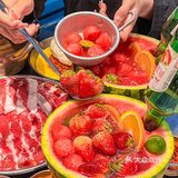 不愧是广州！有好吃的水煎肉和草莓烧酒……