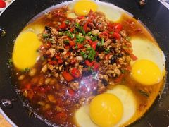 干锅蛋香花猪肉-时间仓(月湖公园店)