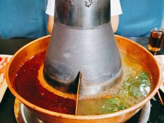 铜火锅-楼外楼大刀肉传统火锅居(幸福街店)