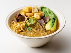 咖喱鸭血粉丝汤-阿三生煎(盛华里店)