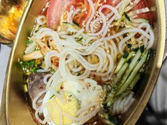 朝鲜现压大冷面-金会长自助海鲜·烤肉(人民广场店)