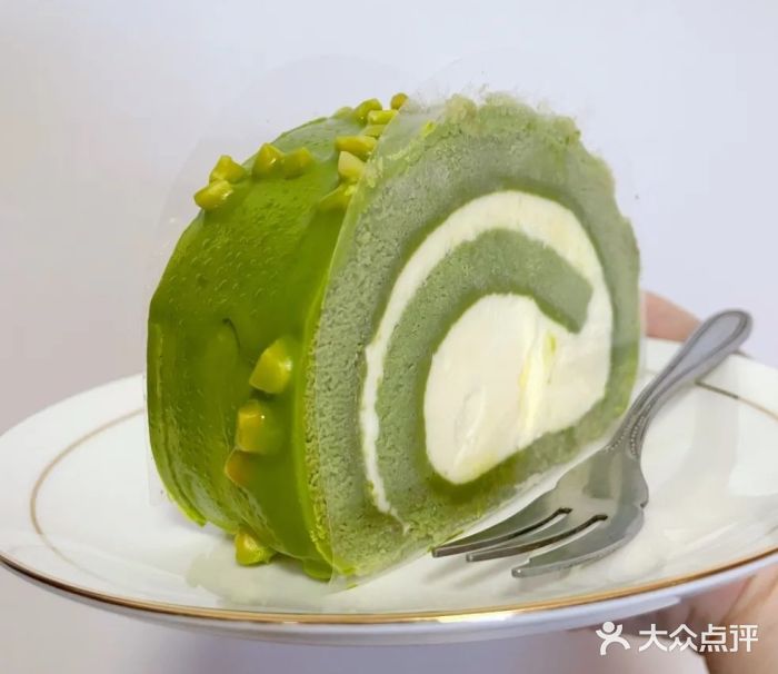 星巴克(潍坊万达广场店)茶瓦纳抹茶瑞士卷图片