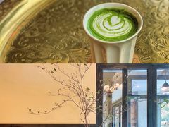 抹茶拿铁-小巨场咖啡